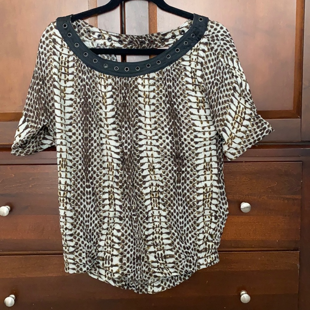 Animal print shirts